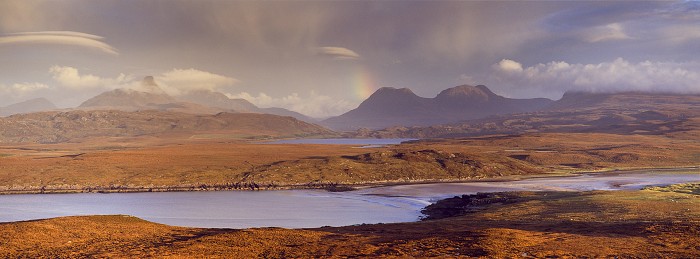 Achnahaird Bay, Sutherland, September 2010, Hasselblad XPan 90mm