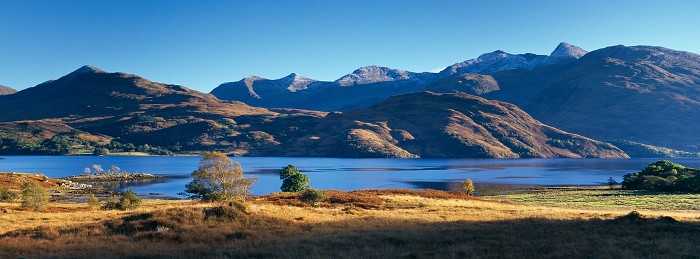 Ben Cruachan, Loch Etive, Argyll and Bute. October 2010. Hasselblad Xpan 45mm.