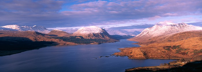 Loch Etive, Argyll and Bute. February 2009. Hasselblad Xpan 45mm.