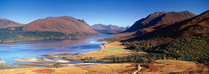 Ardmaddy Bay, Loch Etive, Argyll and Bute. October 2009. Hasselblad XPan 45mm.