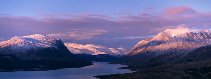 Ben Starav, Loch Etive. February 2008. Hasselblad Xpan 90mm.