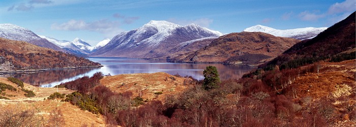 Loch Etive, Argyll and Bute. March 2009. Hasselblad Xpan 90mm.
