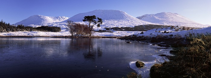 The Great Wall of Rannoch, Bridge of Orchy. Hasselblad Xpan 30mm. January 2015.