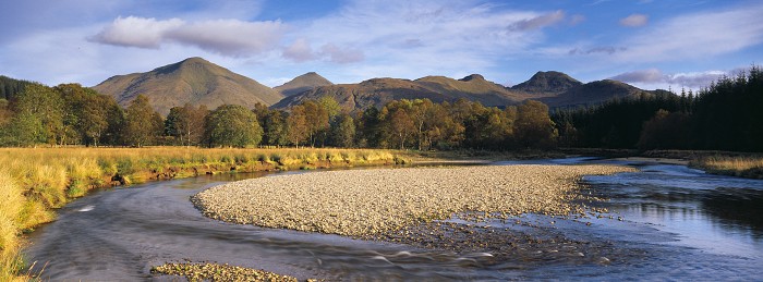 The River Fillan, Strath Fillan. September 2012. Hasselblad Xpan 45mm.