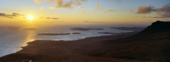 The Summer Isles, Coigach. March 2013. Hasselblad XPan 45mm