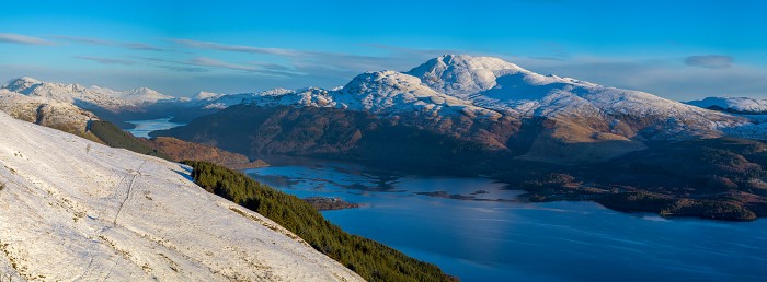 Ben Lomond. Loch Lomond. Hasselblad X1D 90mm. December 2020.