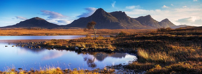 Ben Loyal, Sutherland. October 2009. Hasselblad XPan 45mm.