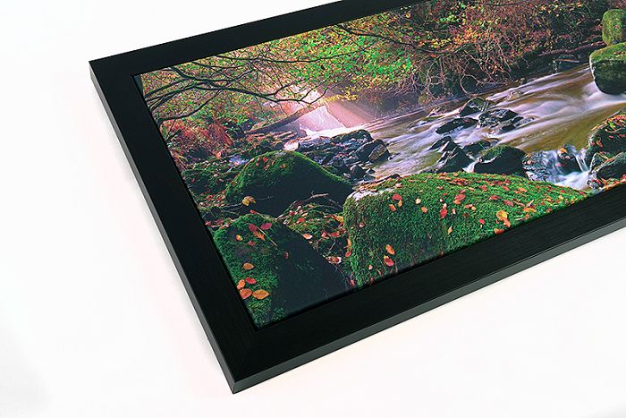 Frame size 35.5 x 14 inch - Image canvas size 32 x 11 inch - £135 delivered with in the UK