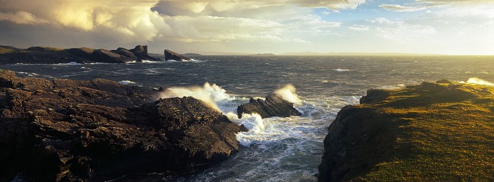 Bay of Clachtoll, Clachtoll. Hasselblad XPan 45mm. October 2014