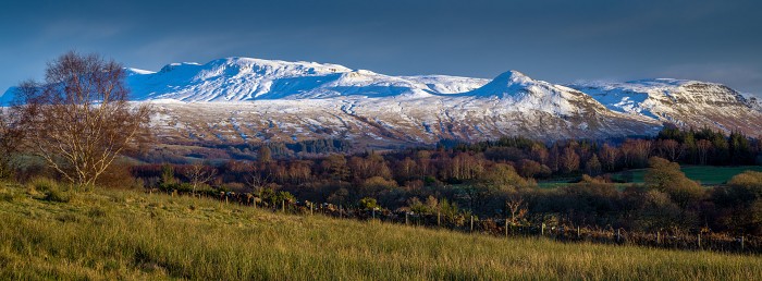 Earls Seat and Dumgoyne. Killearn. Hasselblad X1D 90mm. December 2020