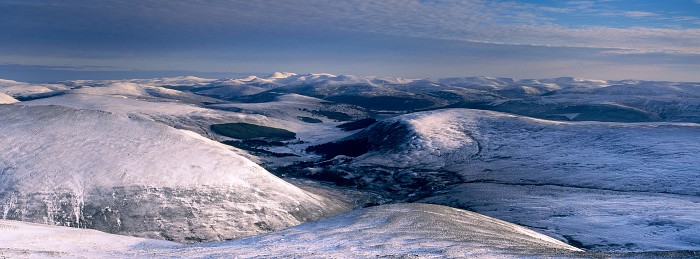 Glen Luibeg, Braemar. December 2012. Hasselblad XPan 45mm
