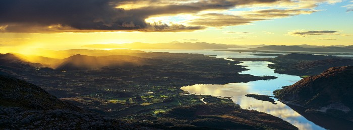 Cloudburst. Loch Etive. Hasselblad XPan 45mm. October 2016.